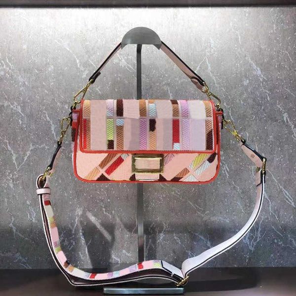 

luxury saddle crossbody fends bags for womens multicolor handbag designer sling baguette the tote bag shoulder purses woman 7a fashion walle