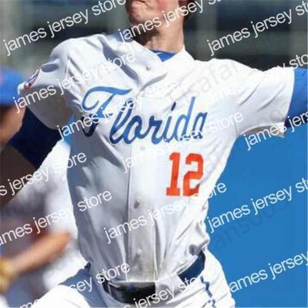 

college baseball wears college florida gators baseball 12 blake reese 9 brady smith 44 austin langworthy 22 jj schwarz 16 wil dalton ncaa st, Black