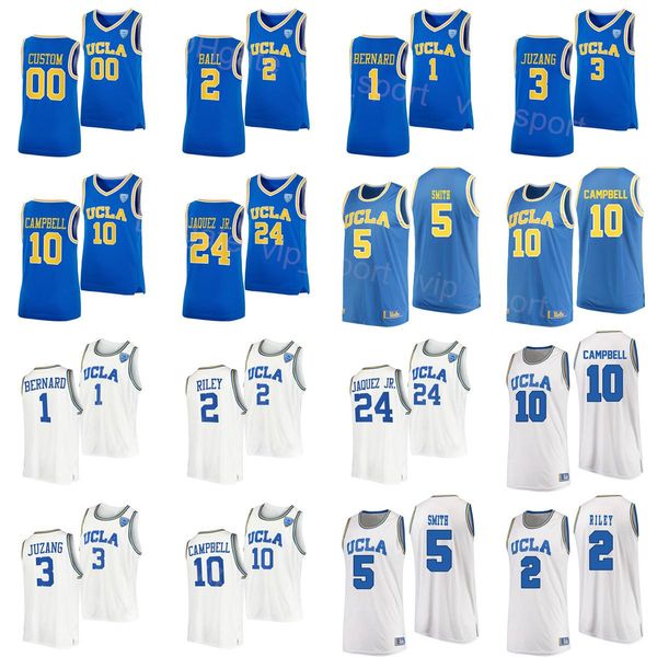

ncaa college basketball ucla bruins 3 johnny juzang jersey university 24 jaime jaquez jr 1 jules bernard 10 tyger campbell 2 cody riley 5 ch, Black