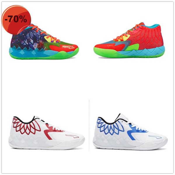 

three -ball all -generation all -star mb.1 lamelo boss basketball shoes purple