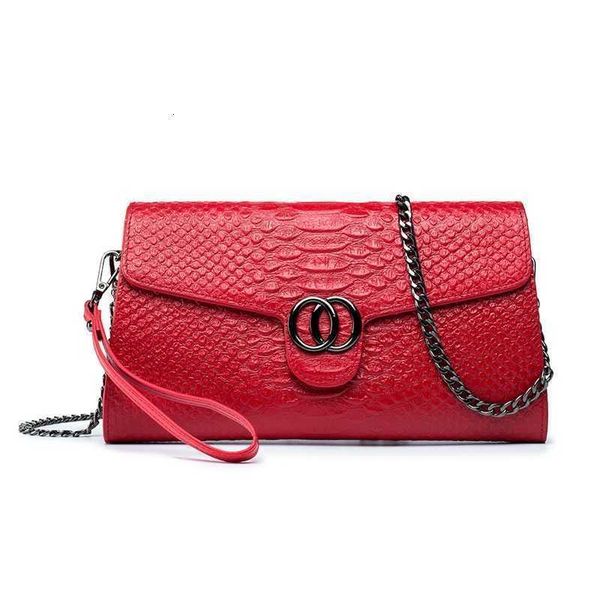 

crocodile pattern banquet women's fashion dress envelope leather handbag single shoulder diagonal cross bag dinner bag