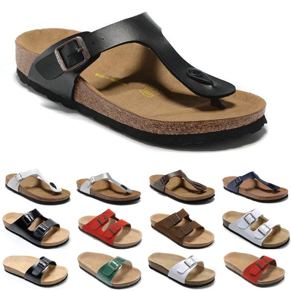 

slippers flip flops mayari arizona gizeh men women summer sandals cork health shoes classic colors black white fashion flats beach shoe size