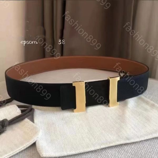 

h epsom leather man belts for mens and women designer luxury letter buckle belt width cm cm cm h yl, Black;green