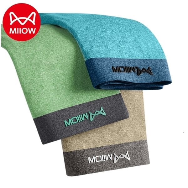 

underpants miiow youpin 3a graphene men boxer antibacterial ice silk man underwear male cotton boxers solid color shorts mens panties 3pcs 2, Black;white