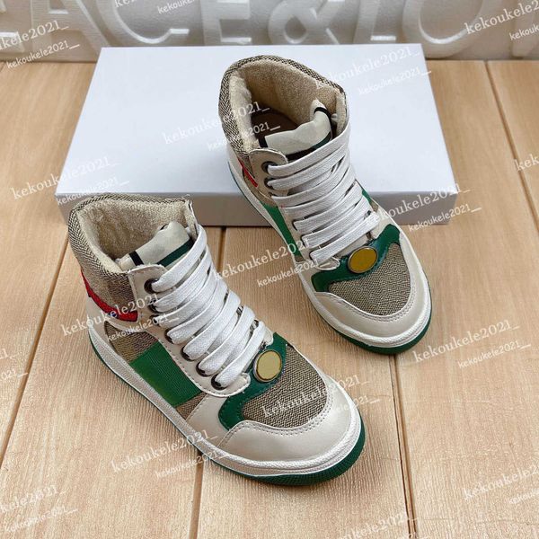 

kids shoes fashion sports sneakers letter print for boys girls children school footwears rgbl, Black;white