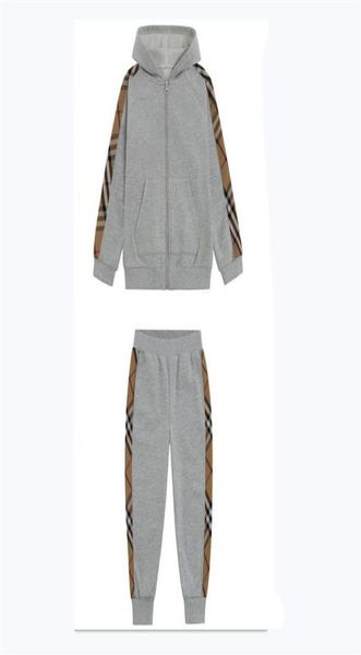 

spring autumn baby boys tracksuits sportswear kids clothing sets boy casual set cotton children plaid hoodies pants joggers 38 ye4158411, White