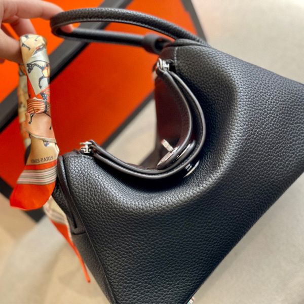 

designers bags genuine leather handbag 7a quality lindys crossbody bag mini soft cowhide women's totes dumpling purses with silver