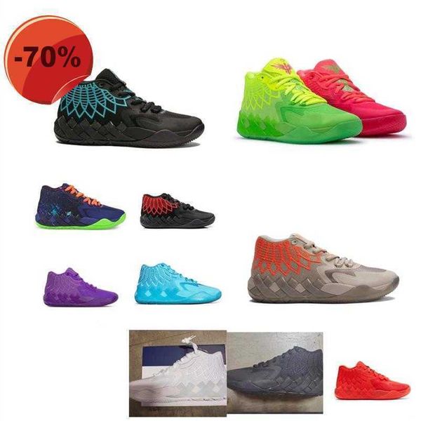 

mens lamelo ball mb 01 basketball shoes red green purple black blue bred cool grey queen city what the easter bhm sneakers tennis 241b