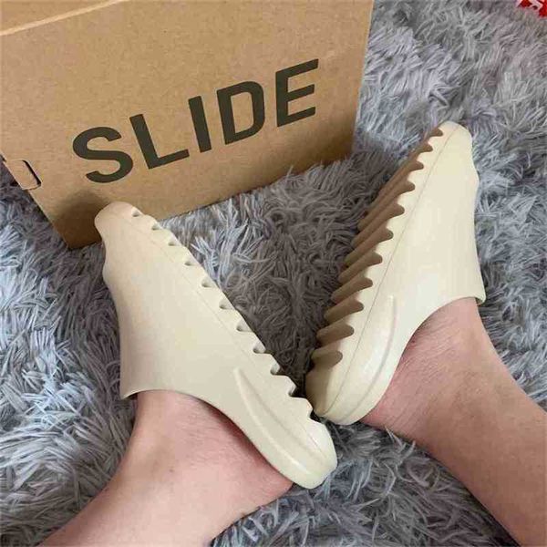 

slide slipper putian kanyes yeesys slippers poison pure original drag beach word coconut version yeey thick bottom men and zc, Black