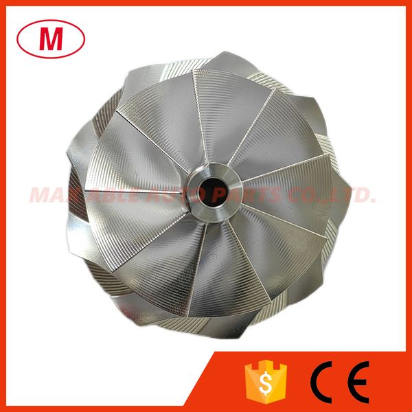 

g25-660 turbocharger turbo billet compressor wheel/aluminum 2618/point milling 54.28/67.40mm 9/0 blades reverse for 858161-5003s/877895-5002