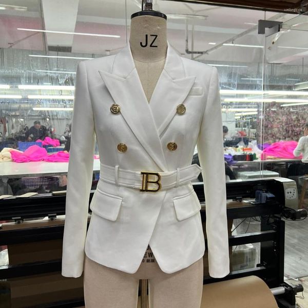 

women's suits products spring summer fashion waist net celebrity versatile suit ladies short jackets blazers, White;black