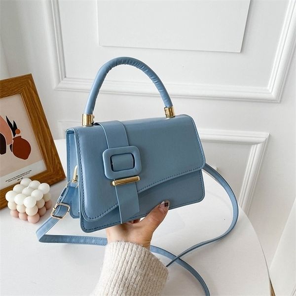 

evening bags pu leather woman handbags luxury designer female shoulder fashion allmatch messenger small square 221114