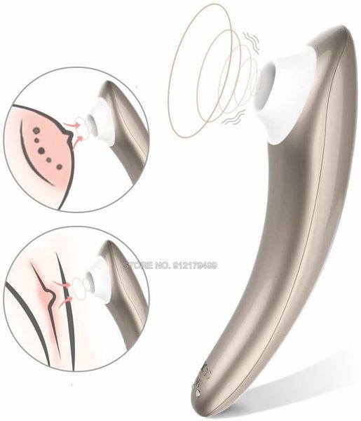 

costumes shop toys for woman couple 10 suction modes air pulse pressure wave technology powerful vibrators waterproof v, Black