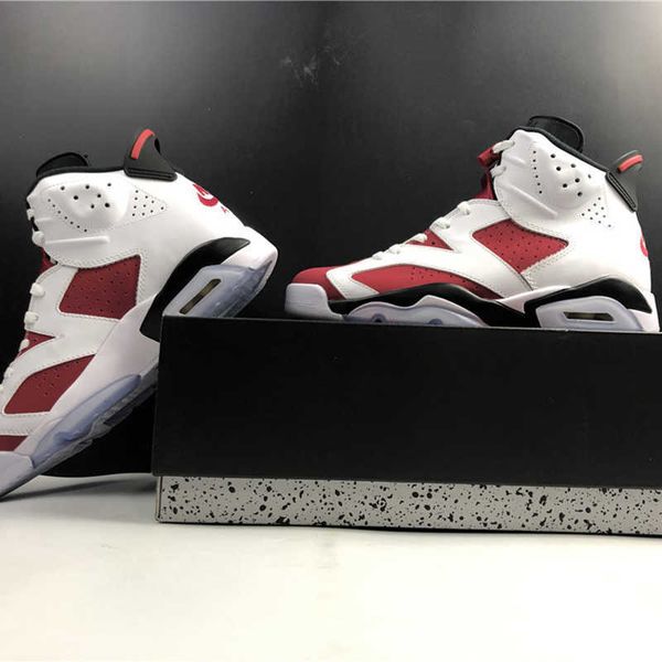 

shoes air 6 carmine ct8529-106 6s vi women men sneakers suede trainers original
