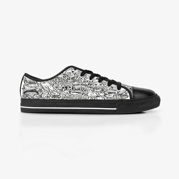 

diy custom shoes classic canvas skateboard casual accept triple black customization uv printing low cut mens womens sports sneakers waterpro