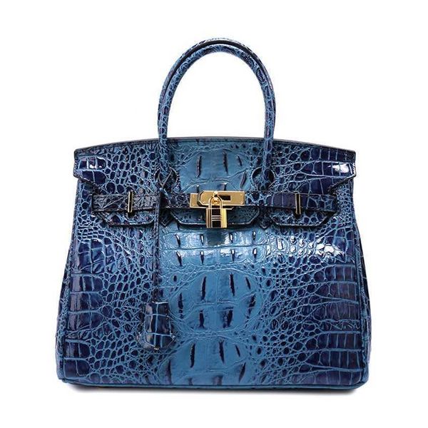 

women's bag crocodile bone real leather bag women's handbag