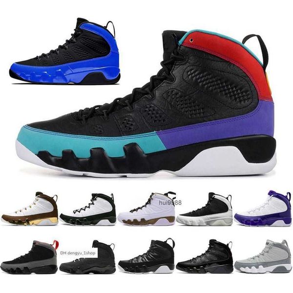 

jumpman 9s basketball shoes men 9 men's sneakers chile red bred university gold citrus change the world space jace racer blue out, Black