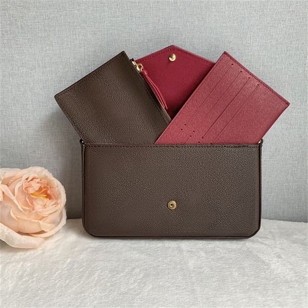 

evening bags classic luxury design ladies pochette felicie chain leather shoulder fashion messenger 221114