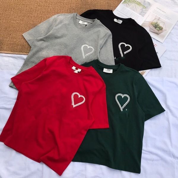 

new mens t shirts womens designer men fashion splash printed t-shirt cotton casual tees short sleeve luxury hip hop couple's style stre, White;black