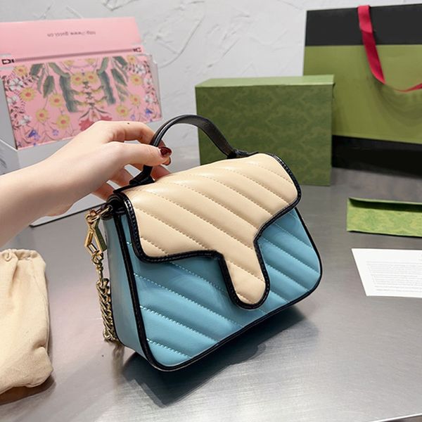 

flap crossbody bag chains shoulder bag handbag messenger bags quilting handheld women purse fashion metal letter cross body wallet hasp hard