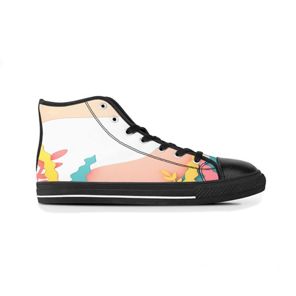 

men stitch shoes custom sneakers canvas women fashion colorful mid cut breathable walking jogging trainer
