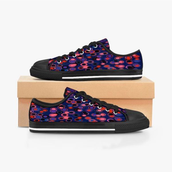 

men stitch shoes custom sneakers hand paint canvas women fashion blue lows breathable walking jogging trainers