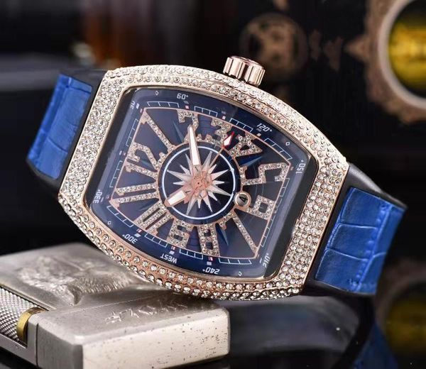 

2023 fashionable and casualluxury men's automatic mechanical watch, Slivery;brown