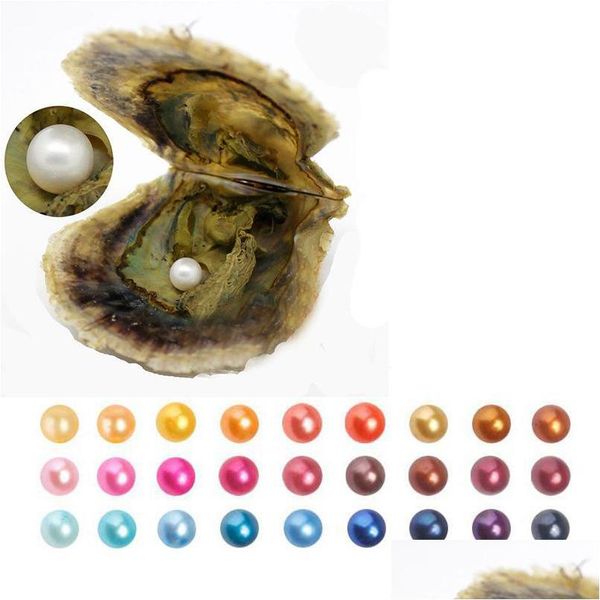

pearl new product single big round pearls 67mm akoya natural pearl in oysters freshwater oyster shell diy jewelry for women party dr dhbxz, White