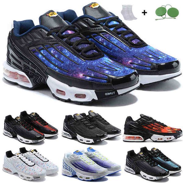 

running shoes outdoor trainers triple black iridescent white laser blue bred hyper violet sunset comfortable sports tn plus 3 women men