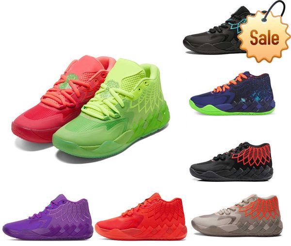 

og basketball shoes 2022 men lamelo ball mb.01 signature yakuda local online store training sneakers sports popular discount, Black