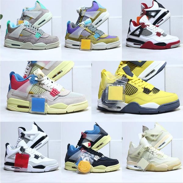 

desert moss basketball shoes fire red ornament sneakers guava ice two-color grid lightning leather vamp military black