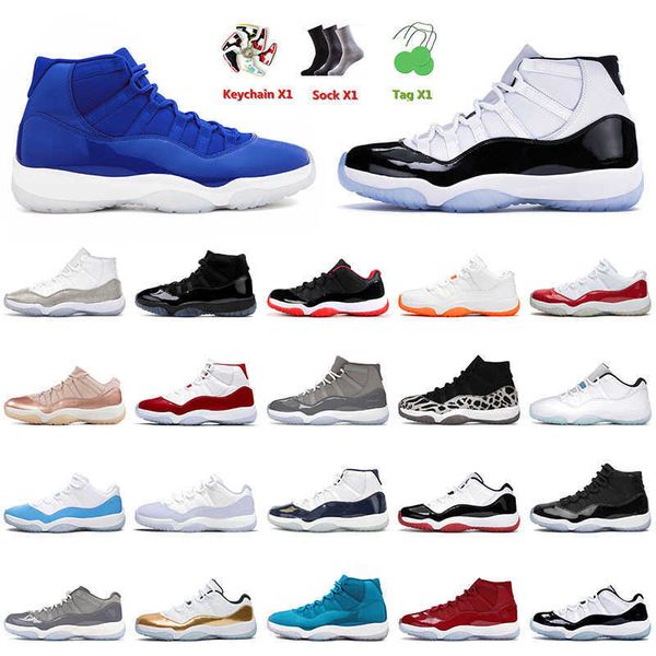 

box with new shoes jumpman 11 11s xi high concord basketball shoes cap and gown animal instinct low citrus space jam for men women sports sn