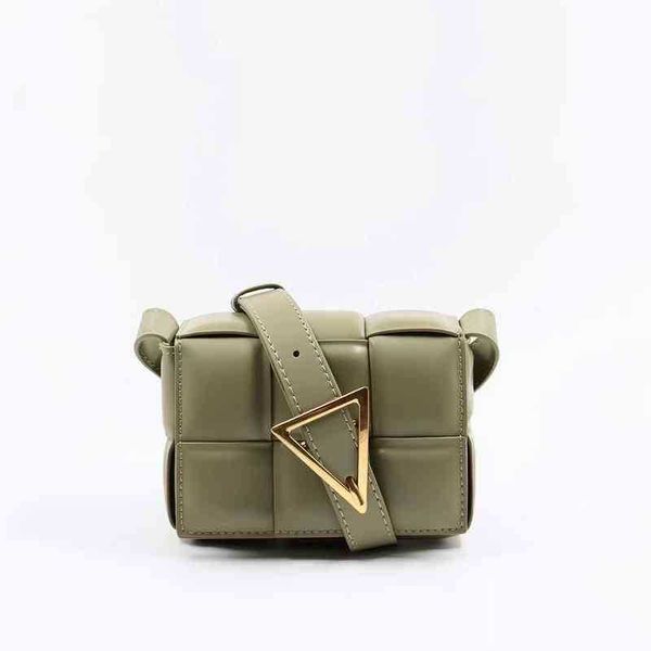 

bag venet belt bottegas bags designer 2022 small cassettes woven plaid mouth packet mini shoulder square i87n wh7l