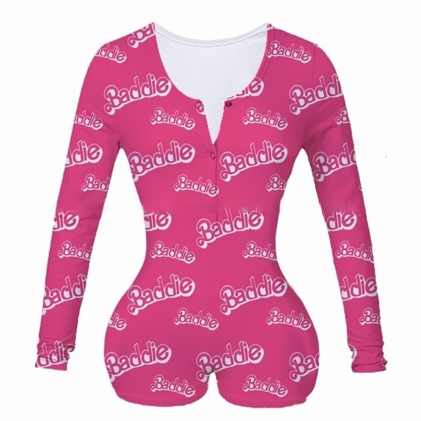 

womens jumpsuits rompers yes daddy and bad bitch print romper summer short long sleeve jumpsuit for overalls casual bodycon stretch pajamas, Black;white