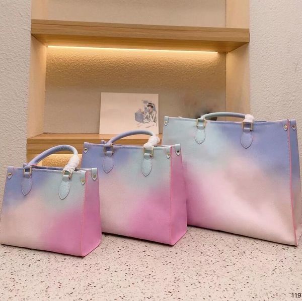 

hh 3 size on the go onthego bag tote women luxurys designers crossbody bags spring in the city purse pvc genuine leather big capacity shoppi
