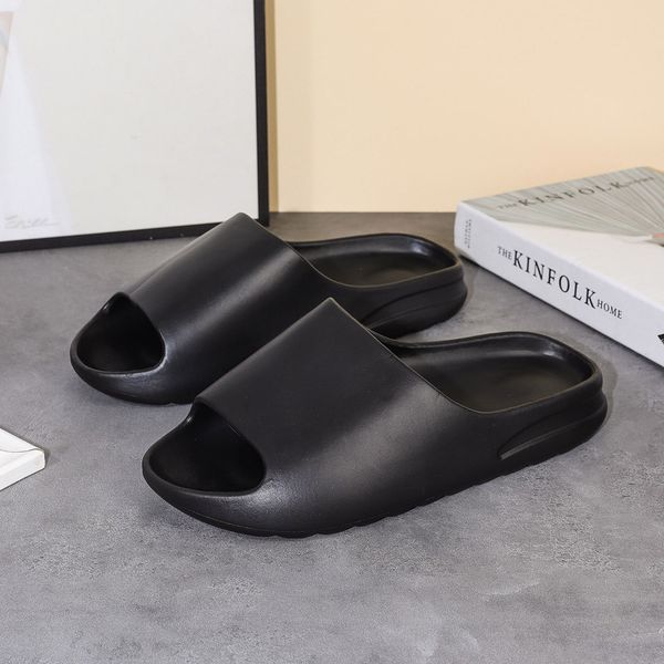 

men mens women sandals slides runner ararat flat slide slippers bone resin desert sand foam rubber west summer west brown 35-46, Black