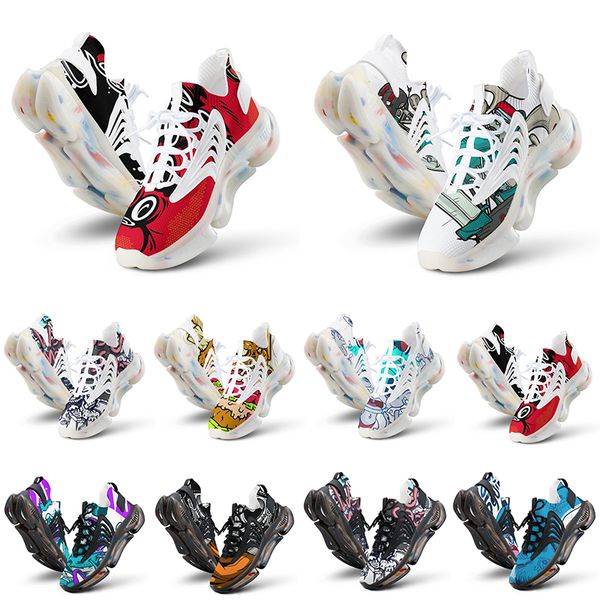 

fashion custom shoes men women running shoe diy colorful multi color210 mens customized outdoor sports sneaker trainers, Black