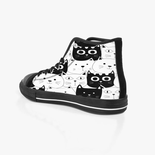 

summercustom fashion newcanvas fashion high shoes shoes accept customization uv printing process mens womens white black sports sneakers tra