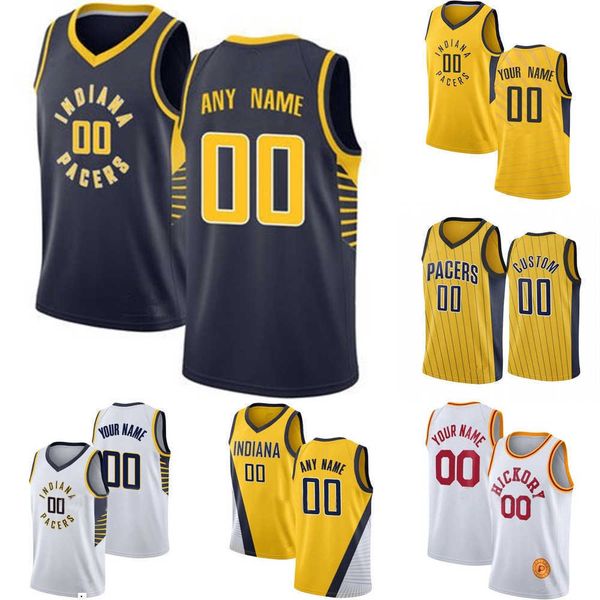 

basketball jersey indiana''pacers''custom mens womens youth 25 jalen smith 9 t.j. mcconnell 27 daniel theis 12 oshae bri, Black;red
