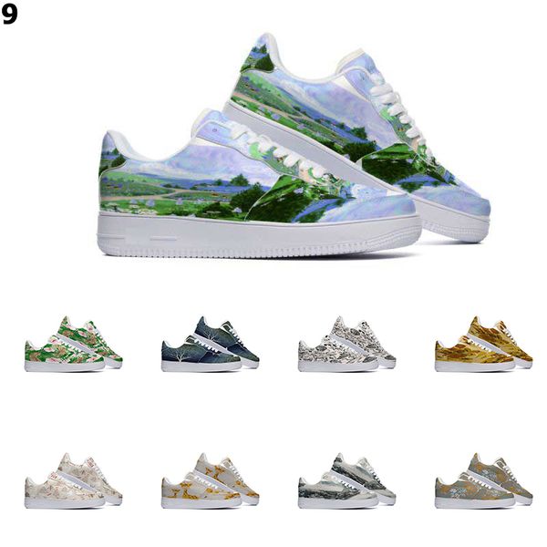 

designer custom shoes running shoe men women hand painted anime fashion low mens trainers outdoor sports sneakers