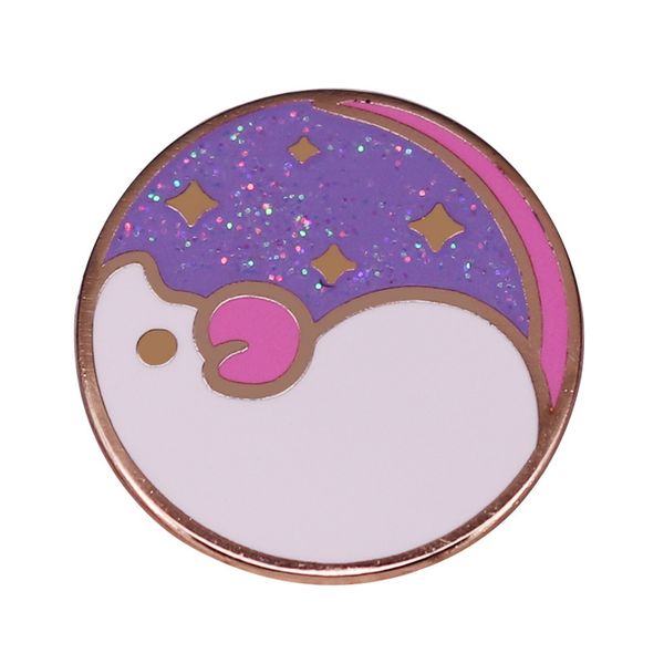 

anime white mouse enamel pins for clothes badges on backpack lapel pin decoration gifts for friends jewelry accessories, Blue