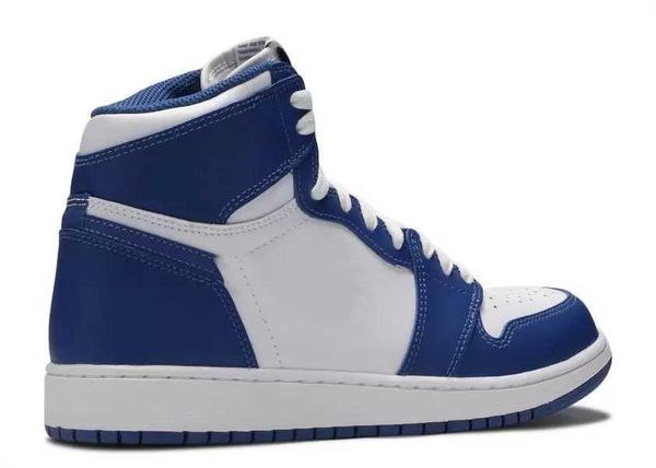 

shoes jumpman 1s retros og gs storm blue white outdoor original, Black