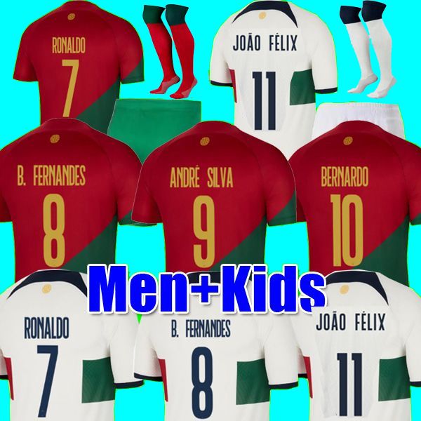 

soccer jerseys fans tees 3xl 4xl 2023 portuguese bruno fernandes diogo j. world cup portuguesa joao felix 22 23 football shirt bernardo, Black