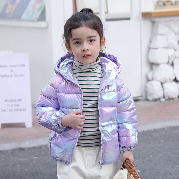 

down coat children's cotton clothes autumn and winter baby girls boys padded jacket kids children outwear 221115, Blue;gray