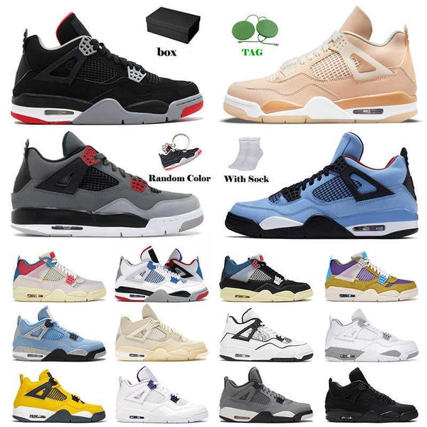 

jumpman 4 4s basketball shoes for men women infrared iv sail cactus jack white oreo red thunder university blue black cat jordas