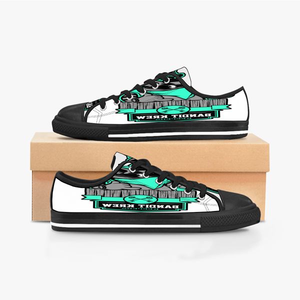 

women custom men shoes diy low canvas skateboard sneakers triple black customization uv printing sports sneakers danta 146-2628 ization