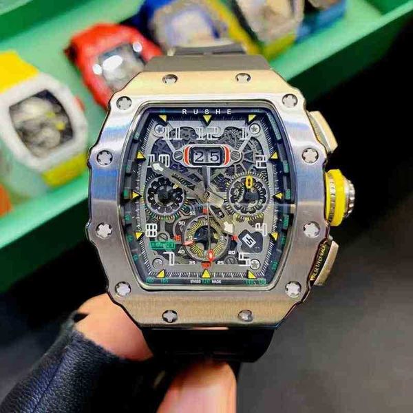 

aricha watch mens authentic ten brands fully automatic mechanical timing wormhole waterproof luminous wine barrel, Slivery;golden