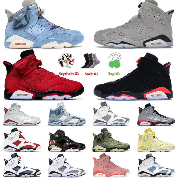 

og jumpman men basketball shoes 6 6s vi university blue georgetown toro black infrared tech chrome mens women trainers sports sneakers big s