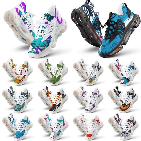 

customs shoes mens womens runnings shoe diys multis color black white grey triple red orange mens customizeds outdoors sports sneaker traine