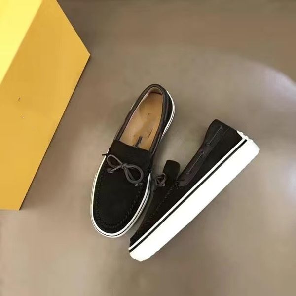 

luxury tod-1t sneakers shoes suede leather fabric men maxi rubber pebbles fashion brands casual walking outdoor runner sports 04, Black